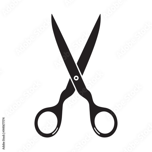 scissors isolated on white background