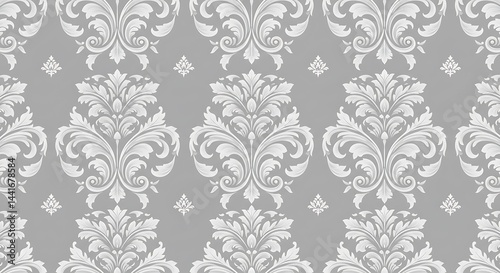 Silver Filigree Dreams AI Generated