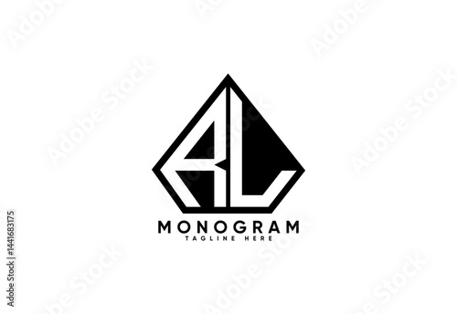 Free Download RL letter creative monogram vector logo design. - GFXLoad