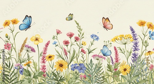 Fototapeta Naklejka Na Ścianę i Meble -  Whispers of Springtime AI Generated