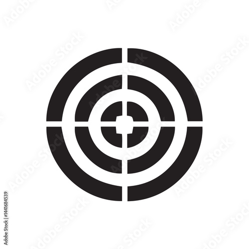 target on white background