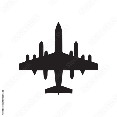 fighter jet vector illustration