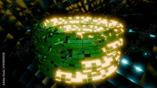 Elevate your visuals with this Modern Animation VJ Loop in crystal-clear 4K resolution. Featuring sleek, clean lines and smooth abstract motion, this seamless loop delivers a contemporary and stylish