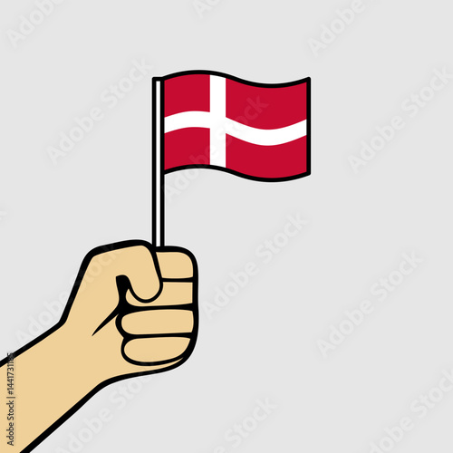 National Flag of Denmark