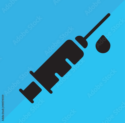 Medical Equipment Vector Icons – Syringes, Injections, IV Drips, and Medicine Elements