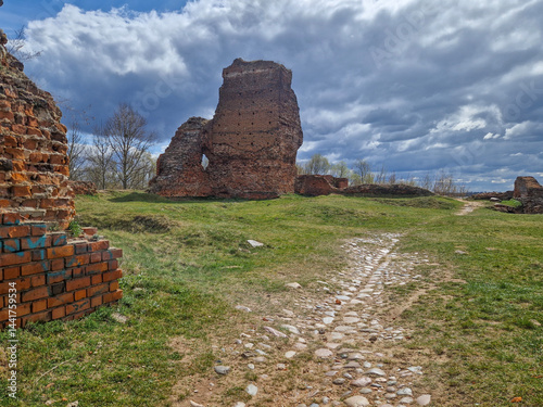 Bobrowniki Castle Ruins, Poland.
