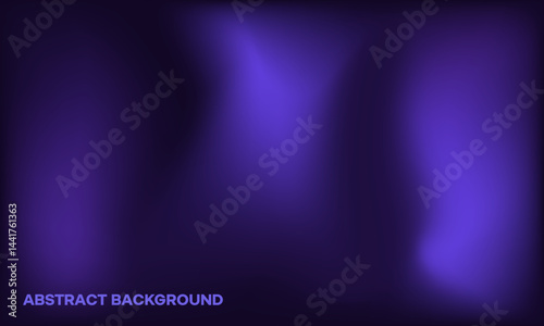 Dark purple abstract background with glowing gradients and soft light effects. Ideal for futuristic designs, digital presentations, or elegant visual projects.