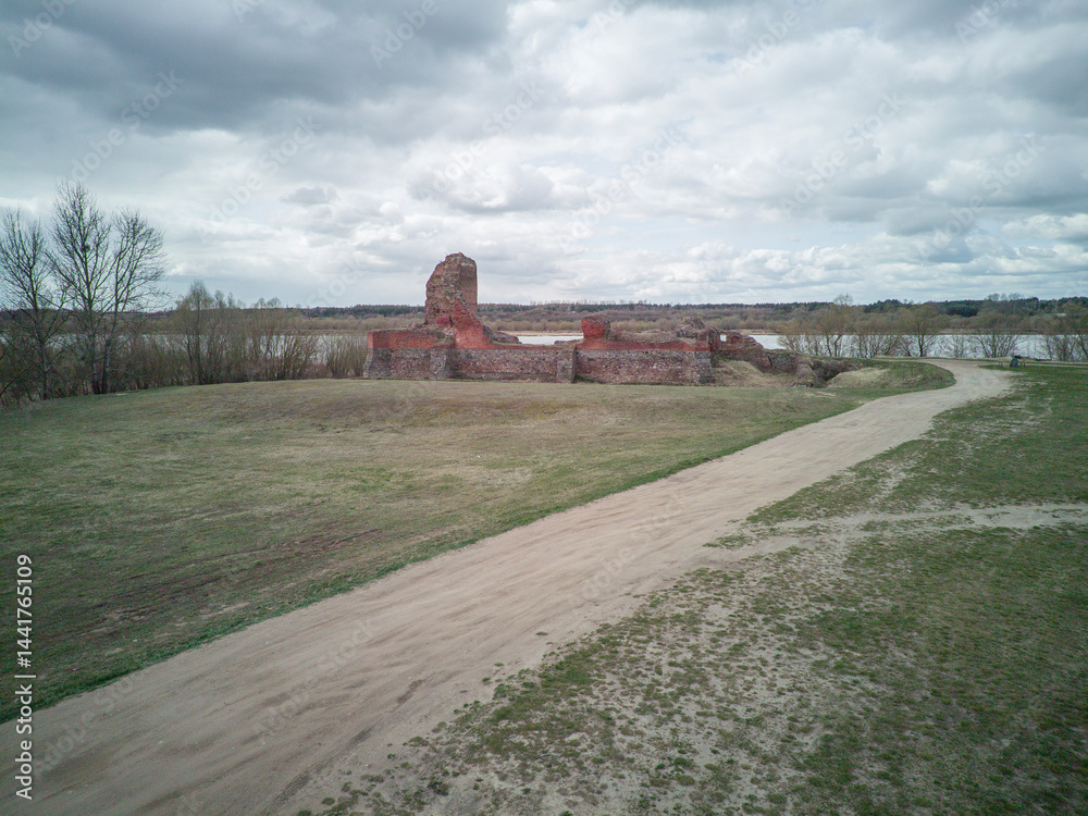 Bobrowniki Castle Ruins, Poland.