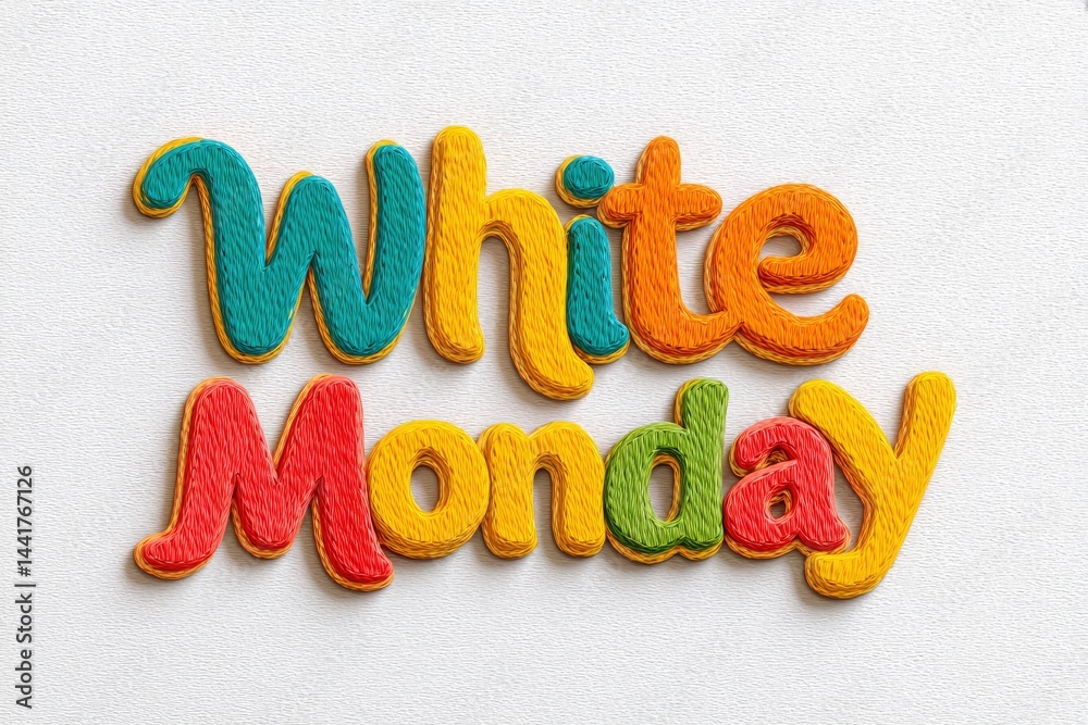 Naklejka premium A vibrant and eye-catching rendering of the word 'School' using a retro 3D style with a unique color palette, creating a playful and nostalgic visual impact against a textured background.