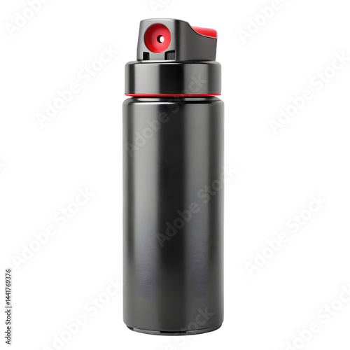 Wallpaper Mural Large spray can with black spray bottle and red button pepper spray for self defense isolated on transparent background Torontodigital.ca