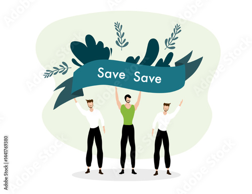 earth vector design for ozone and earth day event