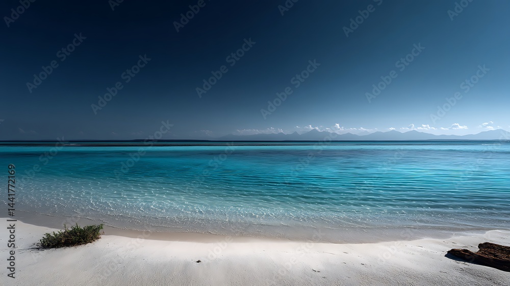 Tropical paradise sunny beach ocean photography bright ocean clear blue sky turquoise water dreamy ocean views Tropical paradise sunny beach ocean photography bright ocean clear blue sky turquoise water dreamy ocean views