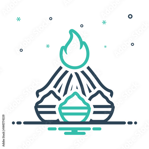 Mix icon for bonfire