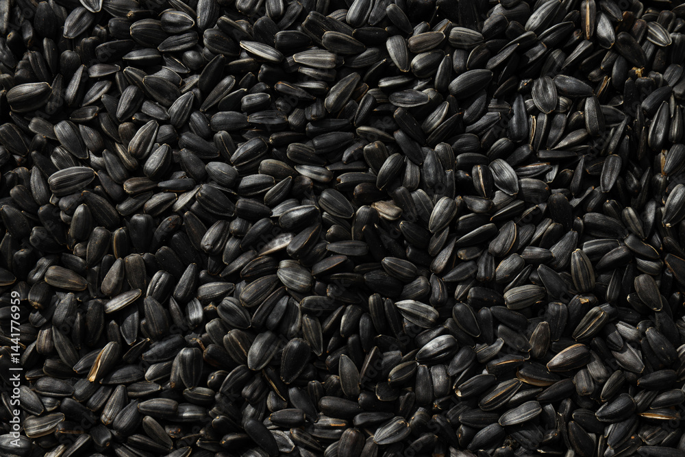 Sunflower seeds, concept of harvest, tasty snack