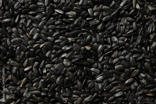 Obraz na płótnie Sunflower seeds, concept of harvest, tasty snack w salonie