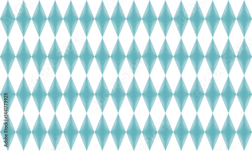 seamless geometric pattern with triangles, green diamond checkerboard repeat pattern, replete image, design for fabric printing