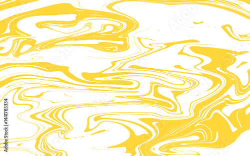 Monocolor alcohol ink marbling raster background. Liquid waves and stains minimalistic illustration.