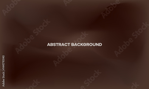 Minimalist dark brown abstract background with smooth gradients and soft lighting. Perfect for elegant designs, packaging, branding, and digital media.