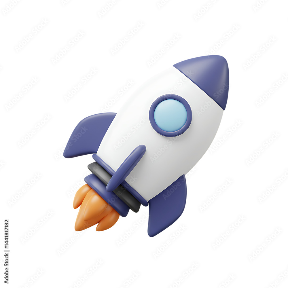 Cute Cartoon Rocket Ship Cute Cartoon Rocket Ship