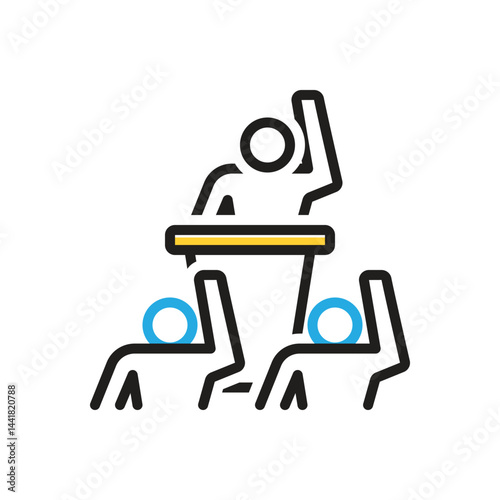 Multi color icon for demand