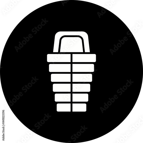 Sleeping bag Icon
