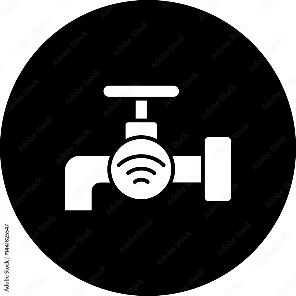 Obraz premium Water Tap Icon