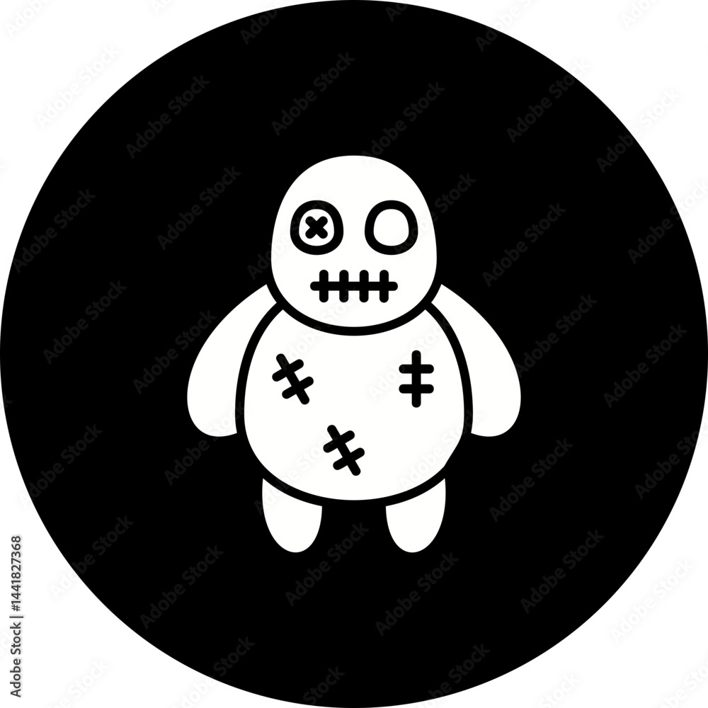 Obraz premium Voodoo Doll Icon