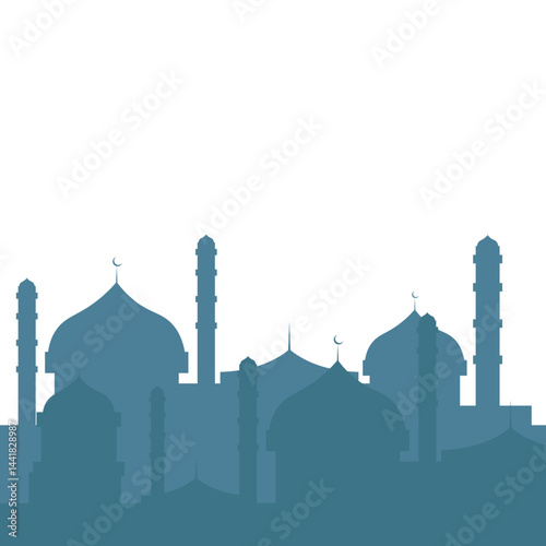 Islamic Mosque Silhouette