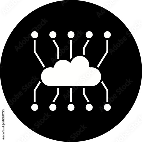 Cloud computing Icon