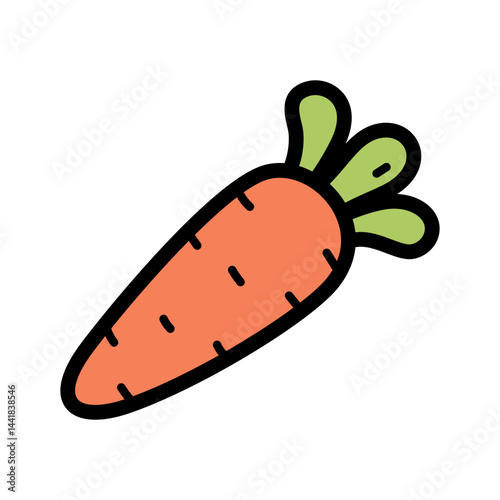 Bright Carrot Icon