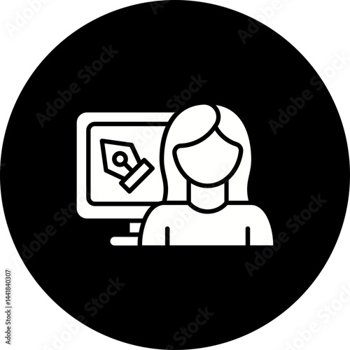 Graphic designer Icon