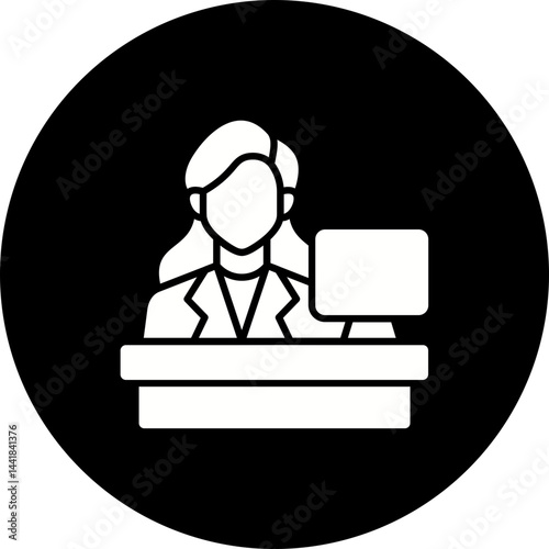 Receptionist Icon