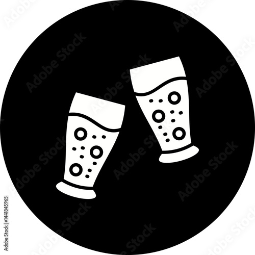 Juice glasses Icon