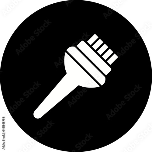 Hair dye brush Icon