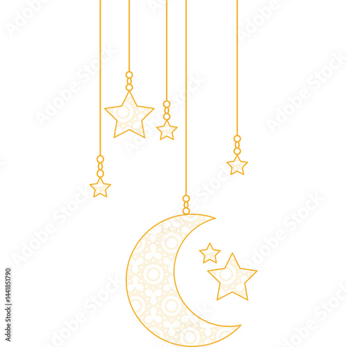 Moon Islamic Decoration