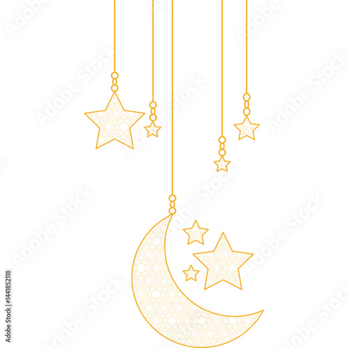 Moon Islamic Decoration