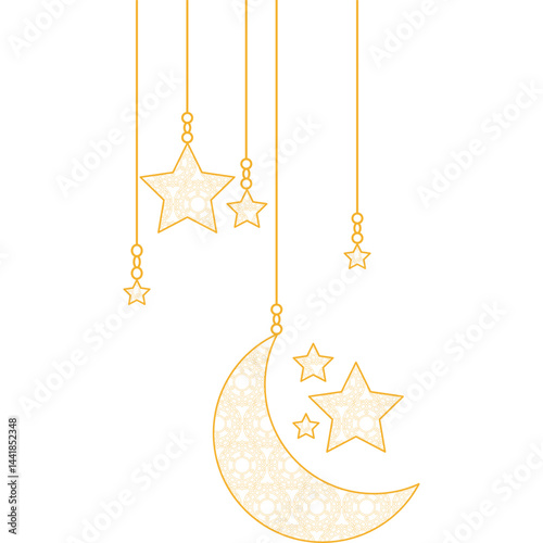 Moon Islamic Decoration