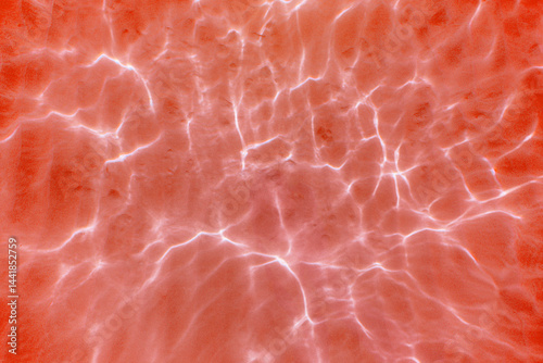 red sand sea bottom