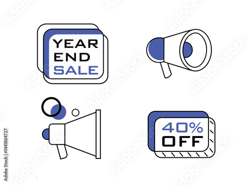 Seasonal Offer Promo banner Vector Illustration 02