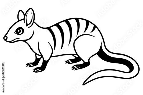 Elegant Numbat Sketch