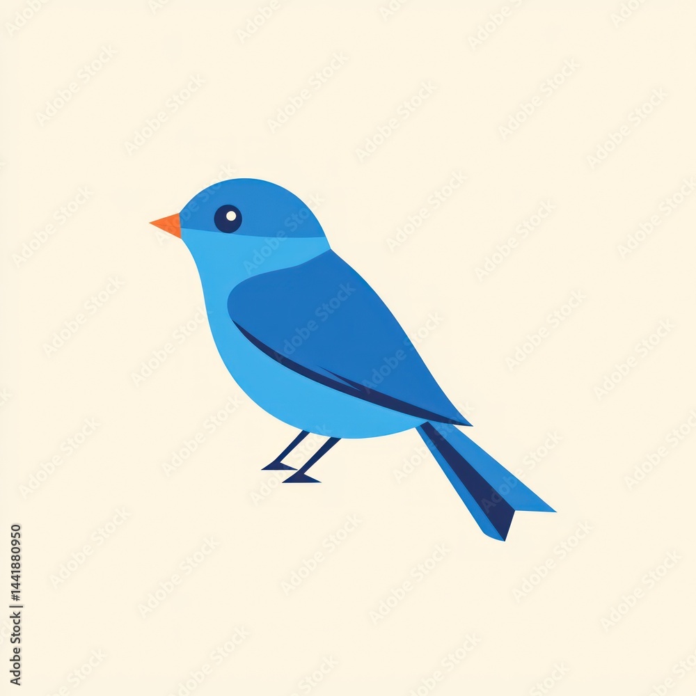 Blue Bird Icon Blue Bird Icon