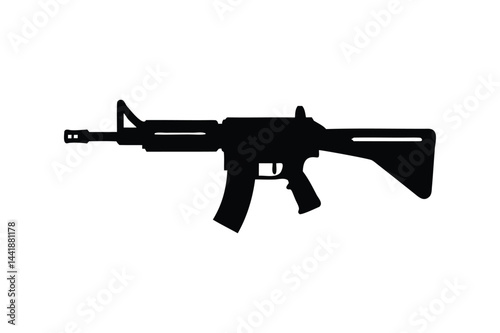 AR icon silhouette