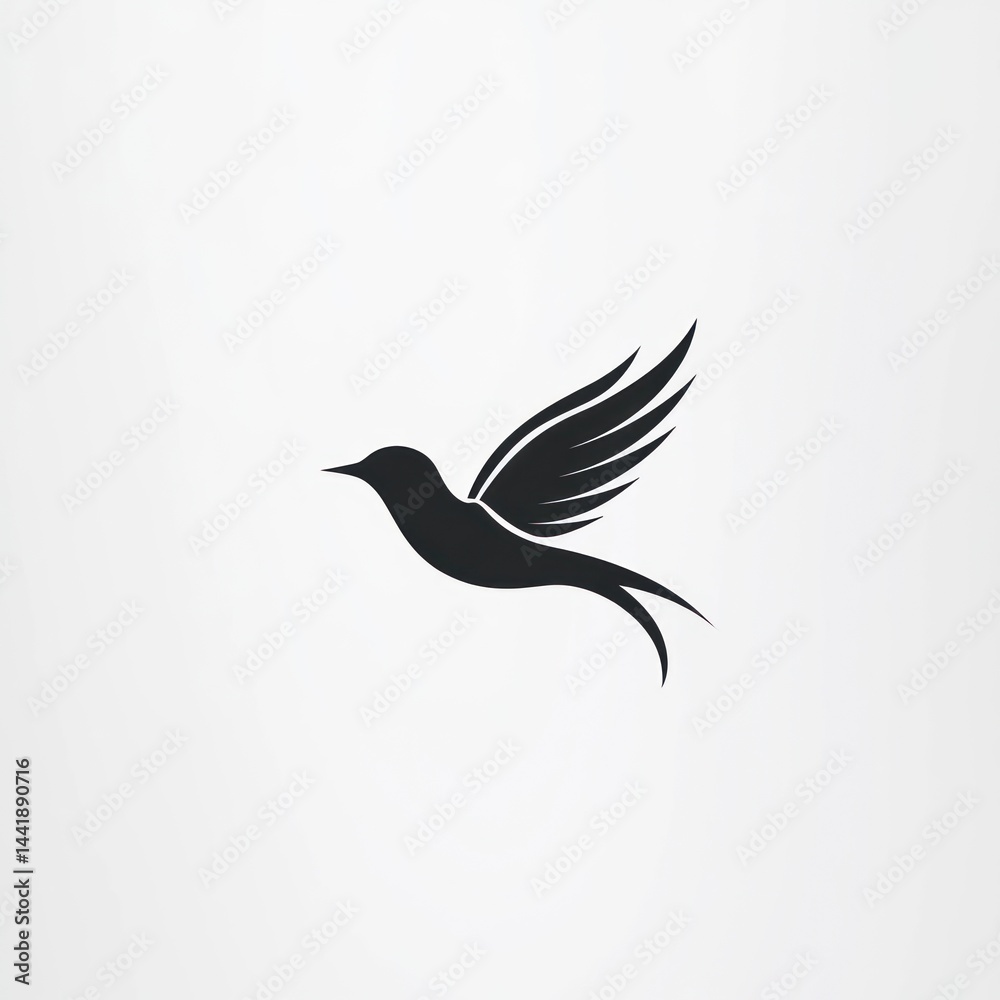 Obraz premium Soaring Bird Logo