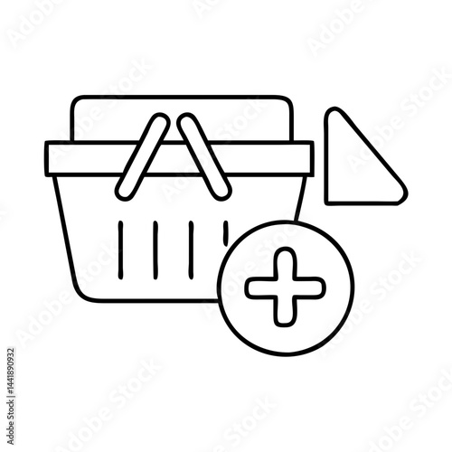  add to wishlist button icon, add to wishlist button line art - simple line art of add to wishlist button, perfect for add to wishlist button logos and icons