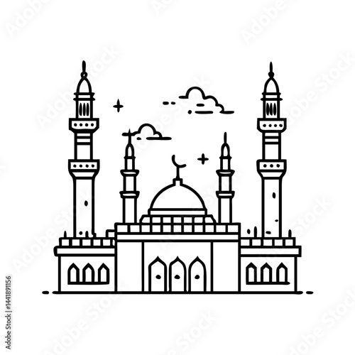 al masjid an nabawi prophet s mosque icon