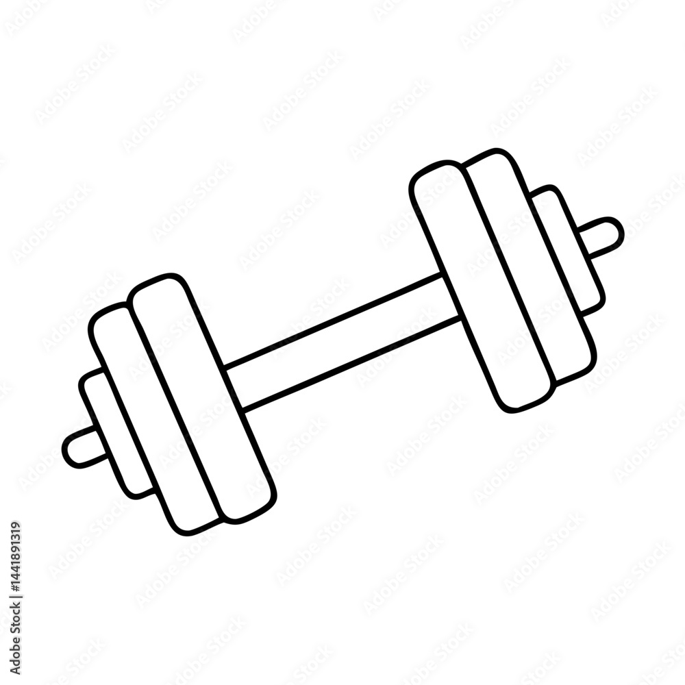 barbell or dumbbell icon, barbell or dumbbell line art - simple line art of barbell or dumbbell, perfect for barbell or dumbbell logos and icons barbell or dumbbell icon, barbell or dumbbell line art - simple line art of barbell or dumbbell, perfect for barbell or dumbbell logos and icons