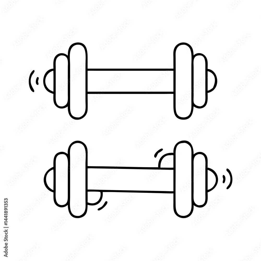 barbell or dumbbell icon, barbell or dumbbell line art - simple line art of barbell or dumbbell, perfect for barbell or dumbbell logos and icons barbell or dumbbell icon, barbell or dumbbell line art - simple line art of barbell or dumbbell, perfect for barbell or dumbbell logos and icons