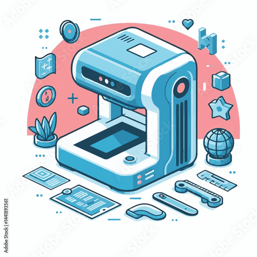 technology, scanner, scan, 3d, equipment, engineering, tool, industry, laser, computer, machine, scanning, work, industrial, hand, production, manufacturing, measurement, process, design, hardware, re