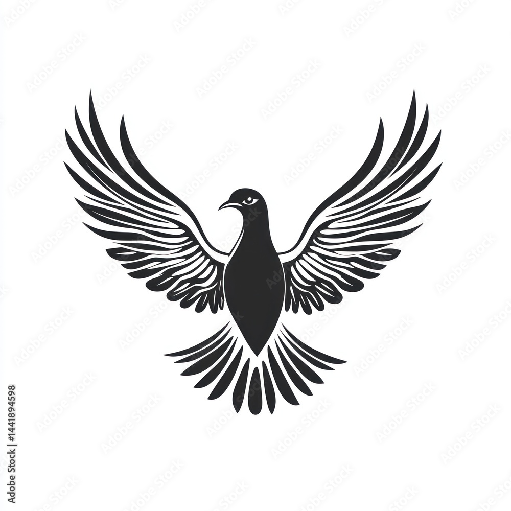 Obraz premium Soaring Dove