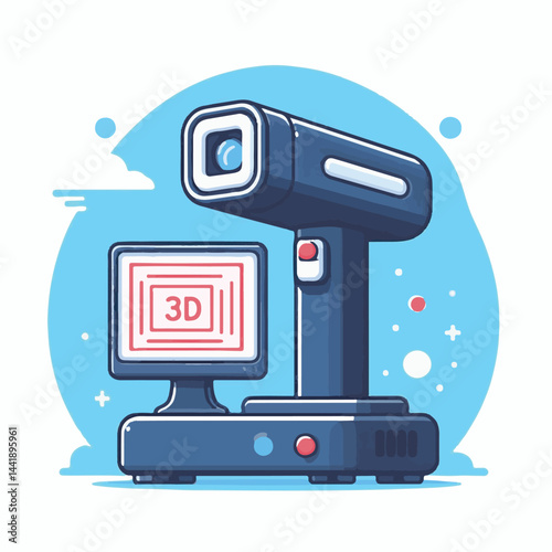 technology, scanner, scan, 3d, equipment, engineering, tool, industry, laser, computer, machine, scanning, work, industrial, hand, production, manufacturing, measurement, process, design, hardware, re